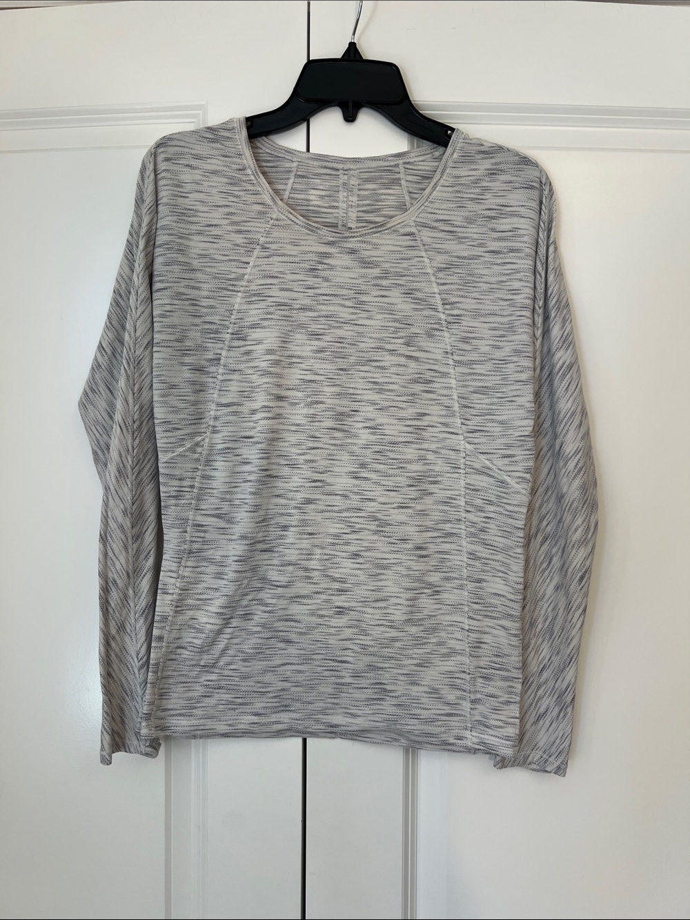 lululemon athletica Women's Gray Space-Dye Long Sleeve Tee